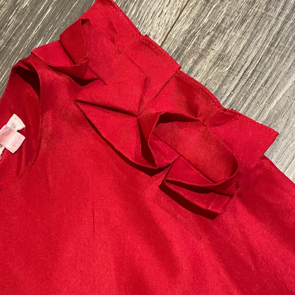 Gymboree Red Ruffle Kids Dress - Picture 3 of 8